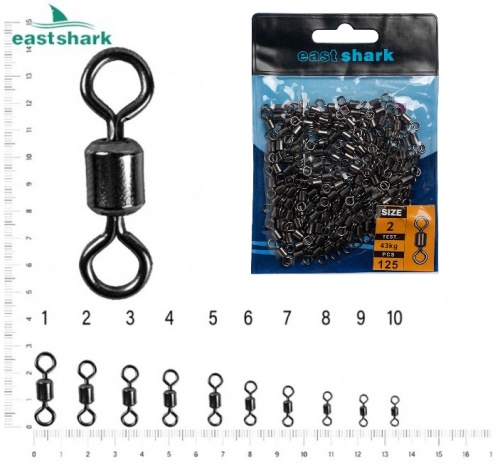 Вертлюг бочонок техническая упаковка 110 шт №1