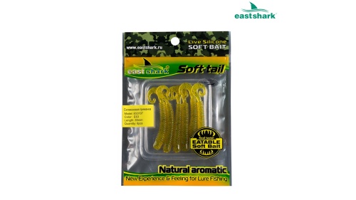 Силиконовая приманка ES3107 65 мм (6 шт/уп) color: E63
