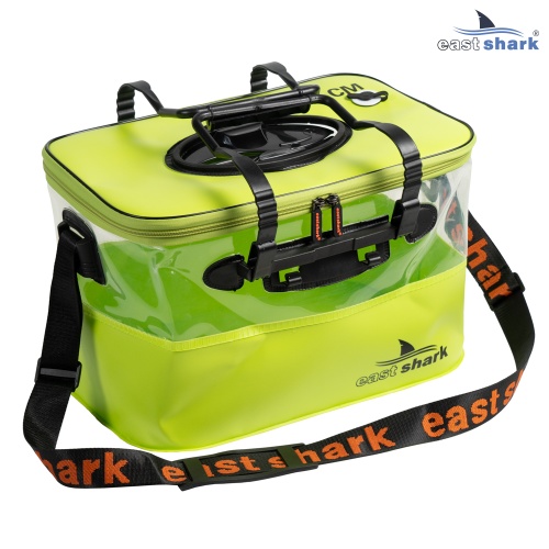 Ведро Eastshark для живца ME 40*24*25 желтый