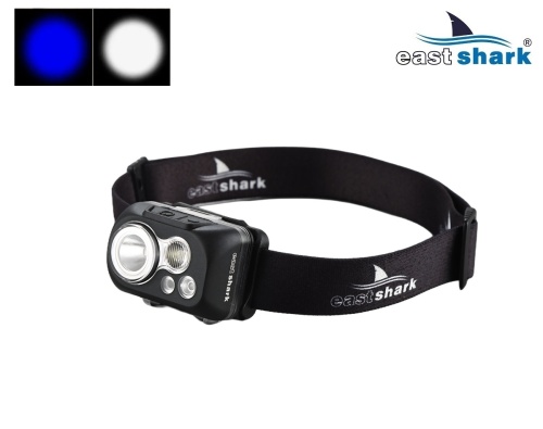 Фонарь налобный EastShark SLS-22922 синий свет