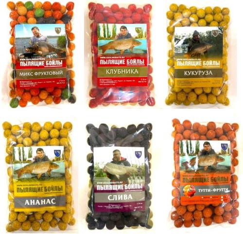 Бойлы пылящие GeoLine 20мм 0,7 кг Ананас