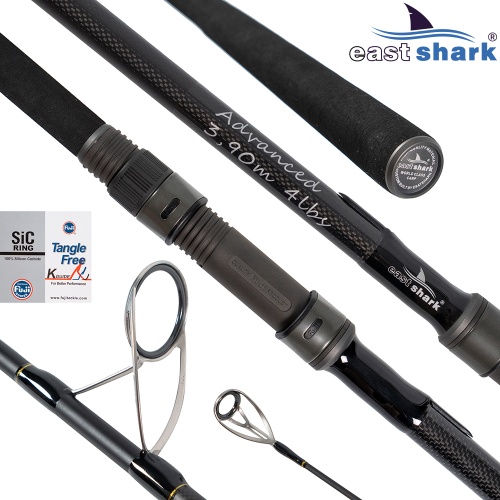 Удилище карповое 2-х част. EastShark Advanced 4,0 lb 3.95 м