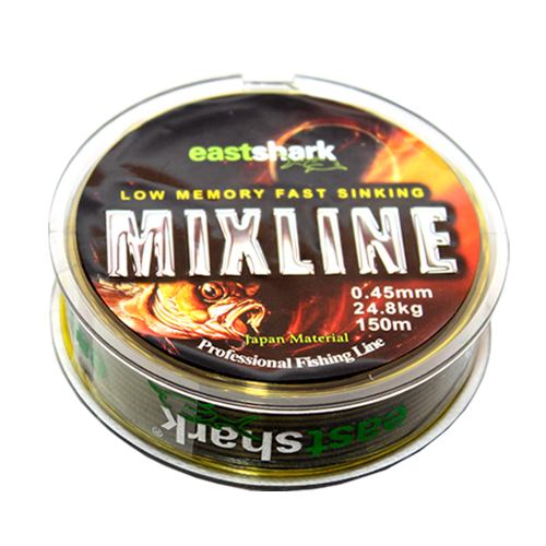 Леска MIXLINE 150m 0,25 чёрно-зелёная