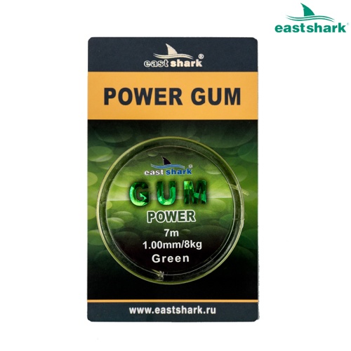 Фидергам POWER GUM green 7 м 1.0 мм