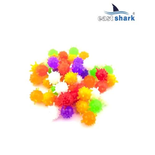 Плавающая силиконовая насадка 10 мм микс (уп./10 шт)