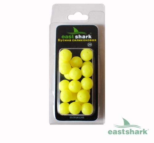 Силиконовая бусина зеленая d12 ES20161201