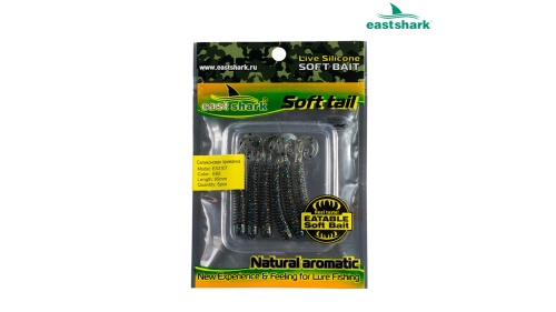 Силиконовая приманка ES3107 65 мм (6 шт/уп) color: E65