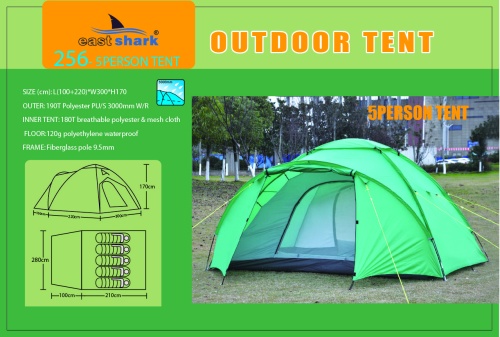 Палатка ES 256 - 5 person tent