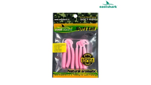 Силиконовая приманка ES3107 65 мм (6 шт/уп) color: E21