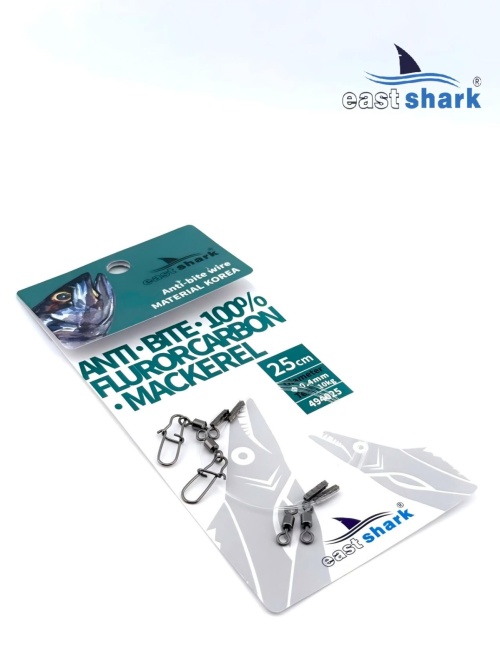 Поводок EastShark флюорокарбоновый 0.3*25см