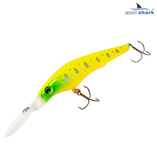 Воблер EastShark Meg 13см. 12г. 3.5+m Suspending col.#004